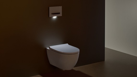 AquaClean Sela con luz de orientación nocturna AquaClean Sela con luz de orientación nocturna