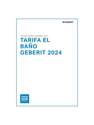 Tarifa 2024 El Baño Geberit