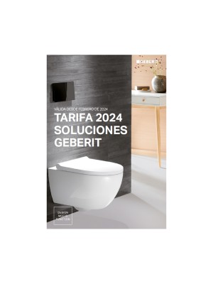 Tarifa 2024 Soluciones Geberit